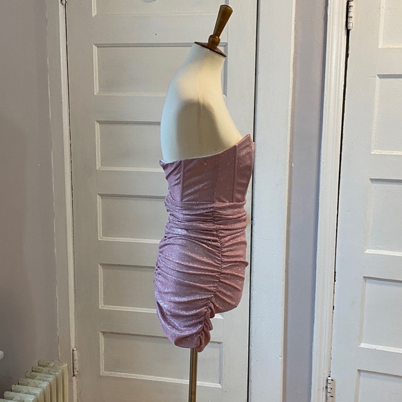 NWT Dressmezee Serena Lurex Corset Mini Dress, Size L - Picture 13 of 17